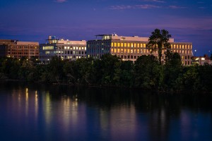 Georgia Cyber Center at Dusk  Augusta GA 5451
